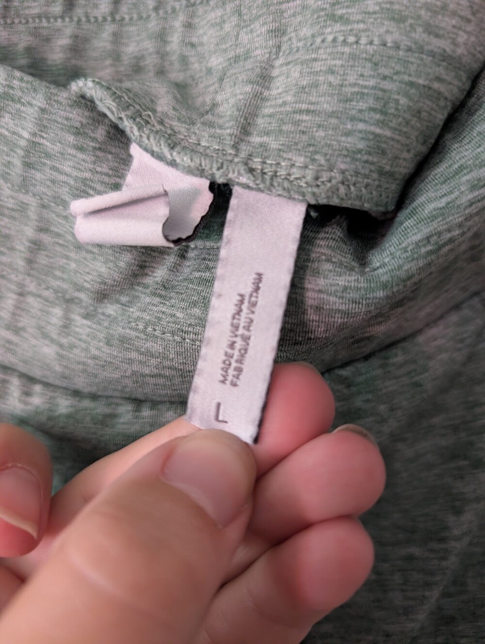 Z By Zella Green Jersey Knit Jogger Capri Style Sweatpants - Picture 3 of 5